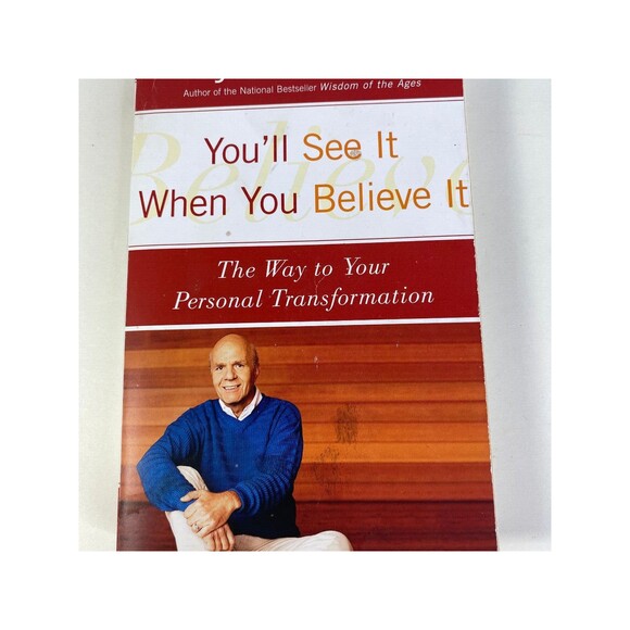 Set of 2 Wayne Dyer Books Gifts from Eykis and You'll See It When You Believe It - Picture 3 of 4